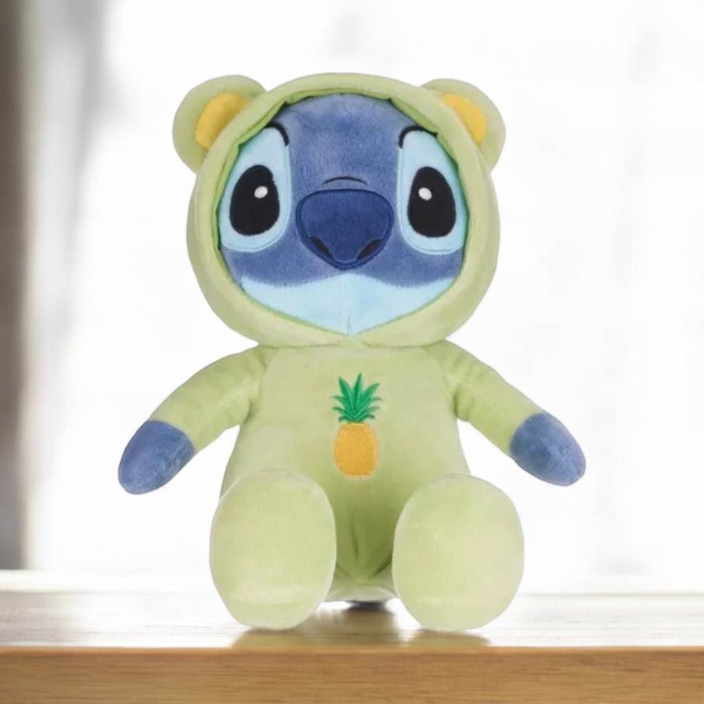 Disney Stitch Soft Toy in Fruity Teddy Bear Onesie 30cm