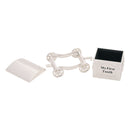 PRE-ORDER Bambino Silver Plated First Tooth and Curl Train Set With Two Carriages - Gift Boxed