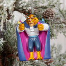 Disney Christmas Beauty & The Beast Set of 2 Resin Hanging Decorations