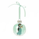 Disney Princesses Set of 12 Colourful Feather-Filled Baubles