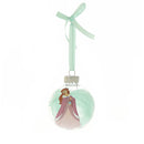 Disney Princesses Set of 12 Colourful Feather-Filled Baubles
