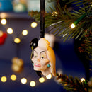 Disney Villains Set of Four Resin Hanging Decorations (Maleficent, Evil Queen, Cruella and Ursula)