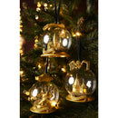 Harry Potter Christmas Alumni LED Collectable Bauble Set of 3 (Hogwarts, Hagrid's Hut and Whomping Willow)