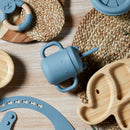 PRE-ORDER Bambino Silicone Blue Sippy Cup