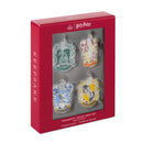 Harry Potter Hogwarts House Crest Keepsake Ornaments – 4 Pack
