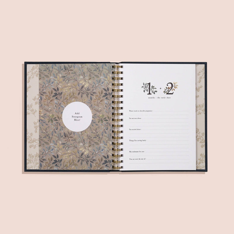 Growing You: Pregnancy Guided Journal and Keepsake Book