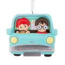 Harry Potter Harry & Ron Flying Ford Anglia Christmas Ornament
