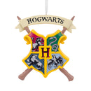Harry Potter Collectable Hogwarts Crest Christmas Ornament