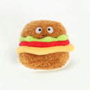 Keeleco Snackies Burger Plush Toy (100% Recycled) - 12cm