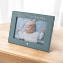 Bambino 'My First Grandson' Blue Photo Frame - 6" x 4"