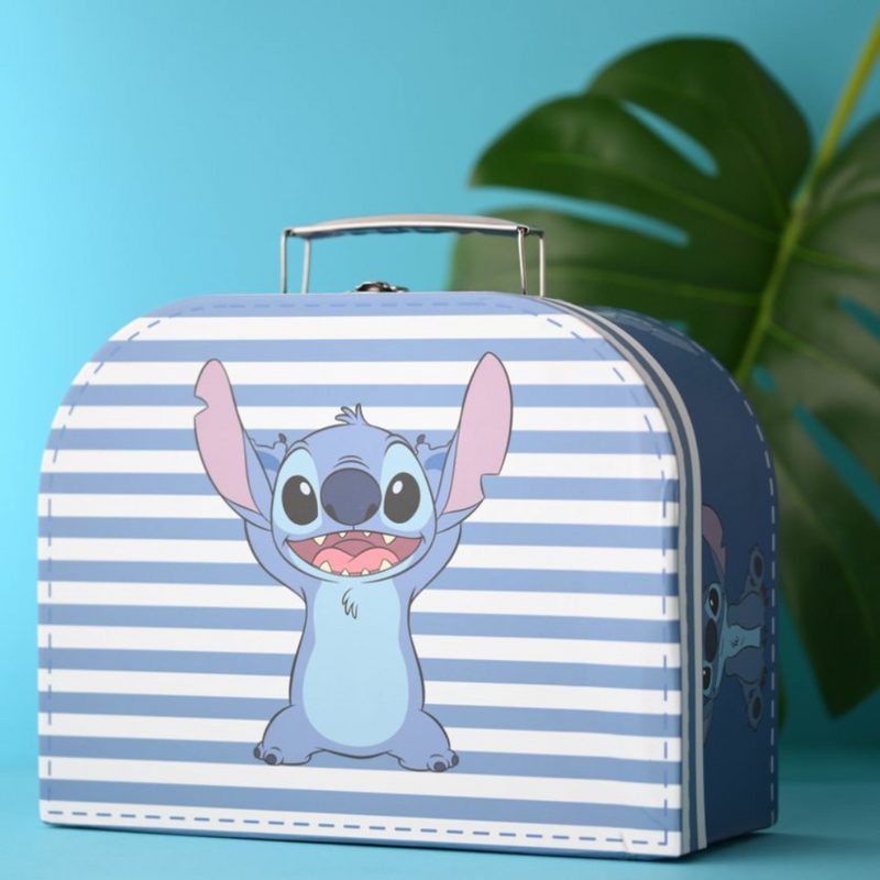 Disney Icon Stitch Set of 2 Suitcase Storage Boxes
