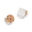 Milk & Cookie Baby Wrist Rattle Set – 2 Piece by Little Lamb Kind