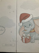 IMPERFECT Exclusive Disney Dumbo 'My First Christmas' Red and White 24 Door Advent Calendar