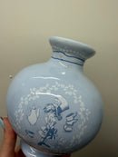 MARKED Disney Alice in Wonderland Blue Vase