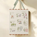 Disney Winnie The Pooh Wooden Hanging Counting Numbers Plaque