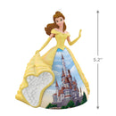 Disney Beauty and the Beast Belle & Castle Christmas Ornament
