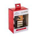 Harry Potter Stacked Books & Wand Christmas Ornament