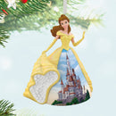 Disney Beauty and the Beast Belle & Castle Christmas Ornament
