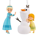 Disney Frozen Elsa, Anna & Olaf Christmas Ornaments – 2 Pack