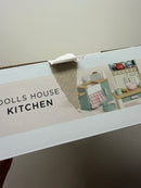 DAMAGED BOX Wooden Dolls House Kitchen Furniture – 20 Piece Miniature Set by Le Toy Van