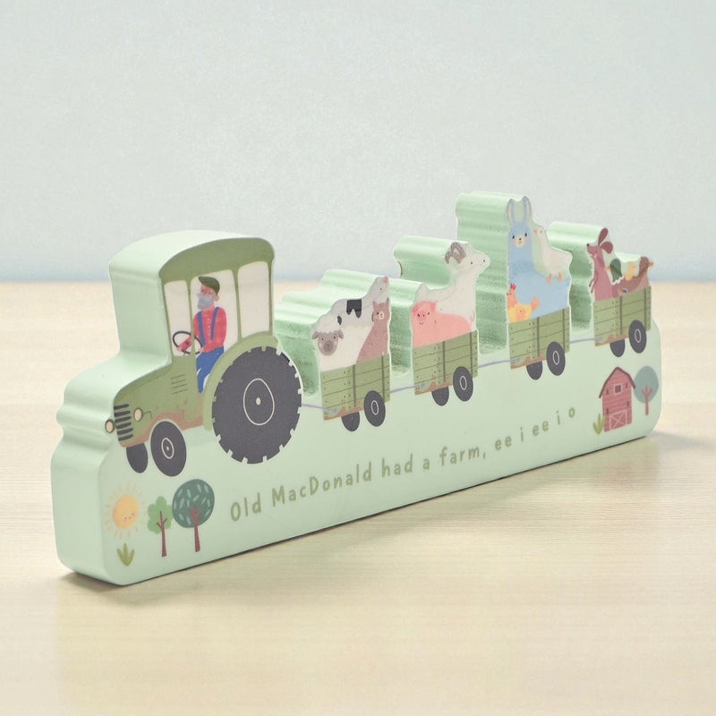 Story Time Farmyard Old MacDonald Mantel Plaque