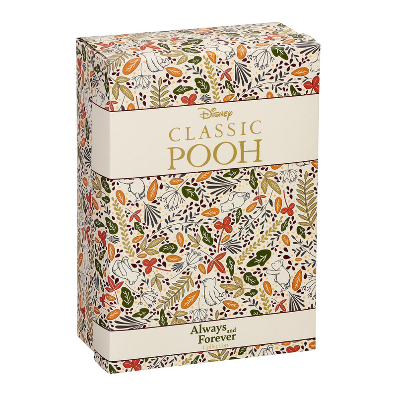 Disney Classic Winnie the Pooh Luxury 'Always and Forever' Gift Boxed Floral Comfort Blanket