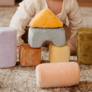 Montessori-Inspired Mini Soft Building Blocks by Little Lamb Kind