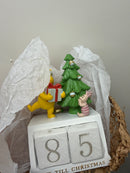BROKEN Disney Winnie the Pooh Resin Countdown Calendar