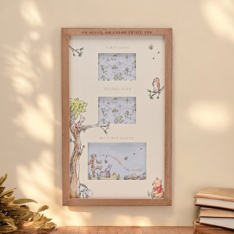 PRE-ORDER Disney Winnie The Pooh 'Oh Hello, Am I Glad to See You' Multi-Aperture Scan Frame