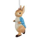 Peter Rabbit Collectable Resin Hanging Christmas Ornament