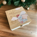 Exclusive Disney Dumbo 'My First Christmas' Wooden Keepsake Box
