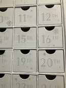 IMPERFECT Exclusive Disney Dumbo 'My First Christmas' Red and White 24 Door Advent Calendar