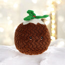 Keeleco Christmas Pudding Plush Toy (100% Recycled) - 15cm