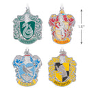 Harry Potter Hogwarts House Crest Keepsake Ornaments – 4 Pack
