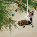 Harry Potter Trolley, Trunk & Hedwig Christmas Ornament