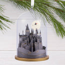 Harry Potter Signature Hogwarts Castle Glass Christmas Ornament