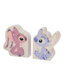 DAMAGED PACKAGING Disney Angel & Stitch Bookends