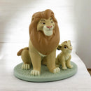 PRE-ORDER Disney Magical Moments 'My Daddy is King' Mufasa & Simba Figurine - 11cm