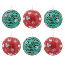Disney Mickey & Minnie Mouse Tin Christmas Baubles – 12 Pack