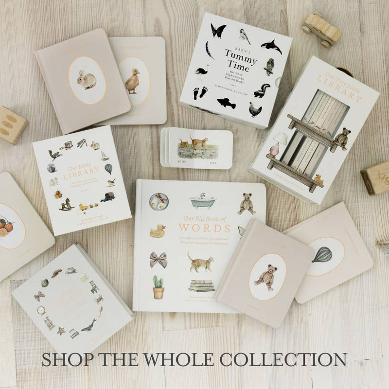 'Our Very Little Library' Board Book Set with 10 Mini Board Books