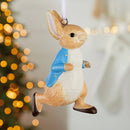 Peter Rabbit Collectable Resin Hanging Christmas Ornament