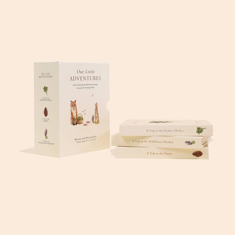 'Our Little Adventures' 3 Board Book Box Set for Children