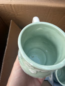 PAINT MARK AND CHIPPED RIM Disney Alice in Wonderland 'Mad Hatter' Gift Boxed Embossed Mug