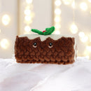 Keeleco Christmas Yule Log Plush Toy (100% Recycled) - 16cm