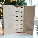 IMPERFECT Exclusive Disney Dumbo 'My First Christmas' Red and White 24 Door Advent Calendar