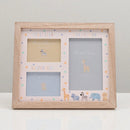 Petit Cheri 'First Scan, Second Scan & First Picture' Animal Triple Wooden Photo Frame