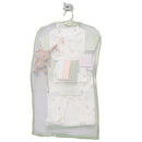 Baby Unisex Little Farm 10 Piece Mesh Bag Gift Set with Bunny Toy, Sleepsuit & Accessories - Newborn-6M
