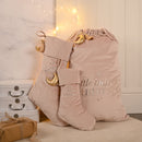 Bambino Baby's First Christmas Small Pink Stocking