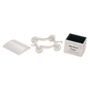 PRE-ORDER Bambino Silver Plated First Tooth and Curl Train Set With Two Carriages - Gift Boxed