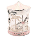 Bambino Silver Plated Pink Carousel Money Box